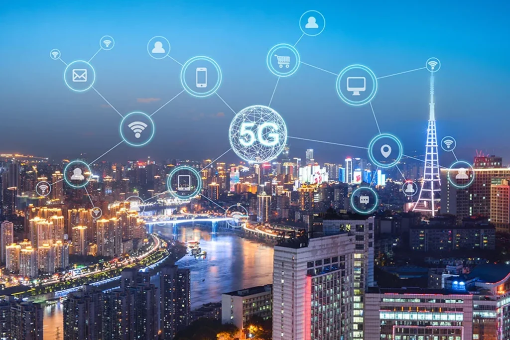 5G technology rollout in US, showcasing advanced mobile solutions and connectivity enhancements