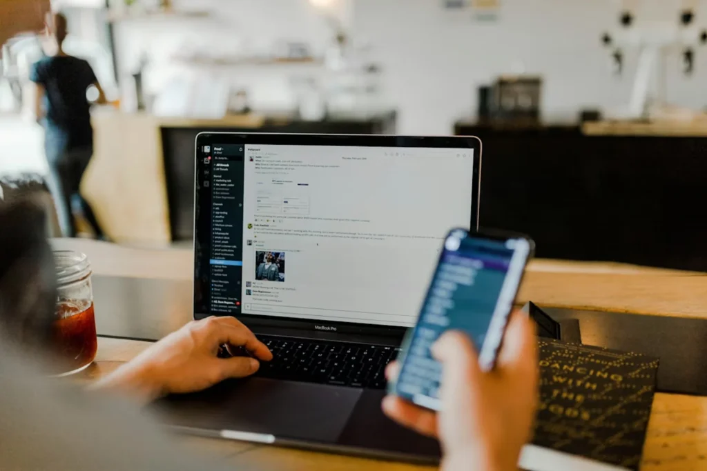 Visual tutorial on setting up a website, focusing on integration and security measures for users
